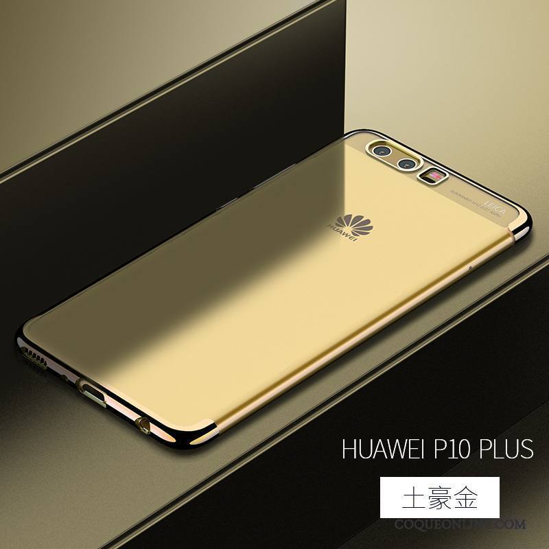 Huawei P10 Plus Transparent Protection Étui Coque De Téléphone Incassable Vert Personnalité