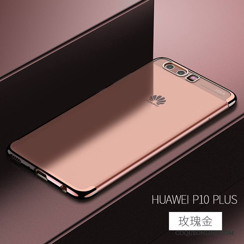 Huawei P10 Plus Transparent Protection Étui Coque De Téléphone Incassable Vert Personnalité