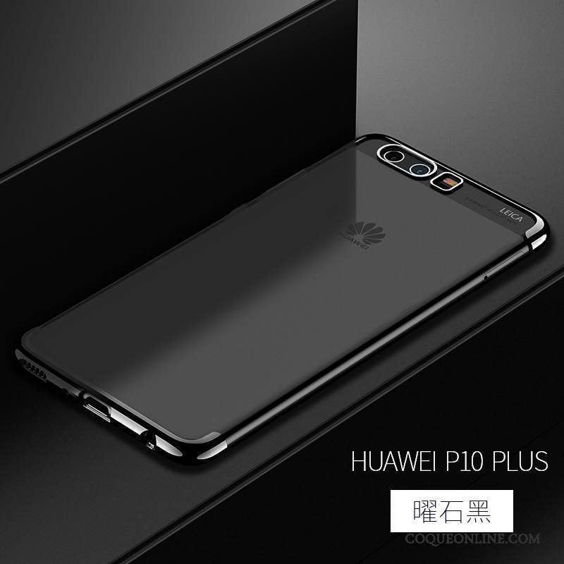 Huawei P10 Plus Transparent Protection Étui Coque De Téléphone Incassable Vert Personnalité