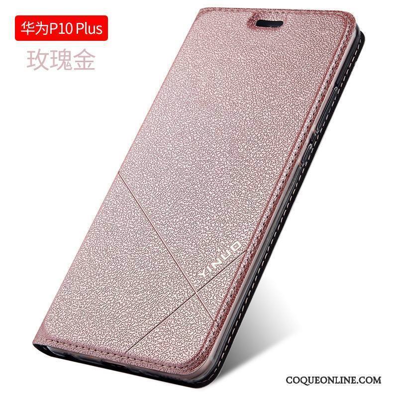 Huawei P10 Plus Étui Fluide Doux Noir Silicone Incassable Clamshell Coque De Téléphone