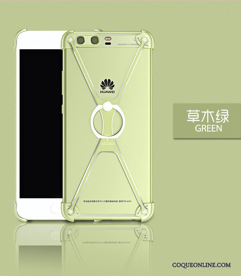 Huawei P10 Plus Étui Protection Difficile Créatif Coque De Téléphone Or Tendance