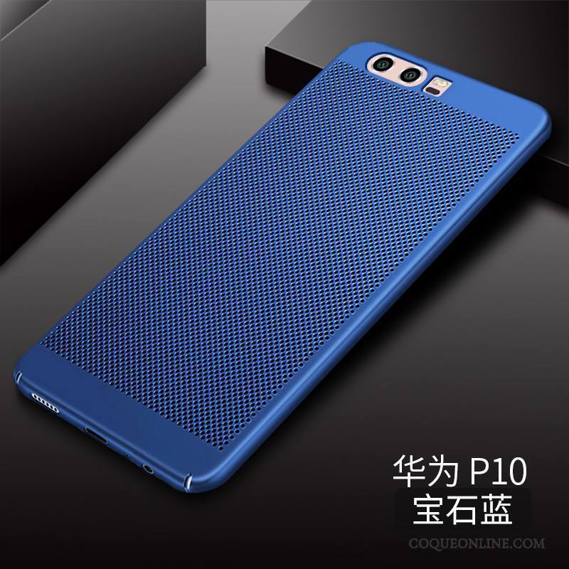 Huawei P10 Respirant Délavé En Daim Étui Incassable Coque De Téléphone Difficile Protection