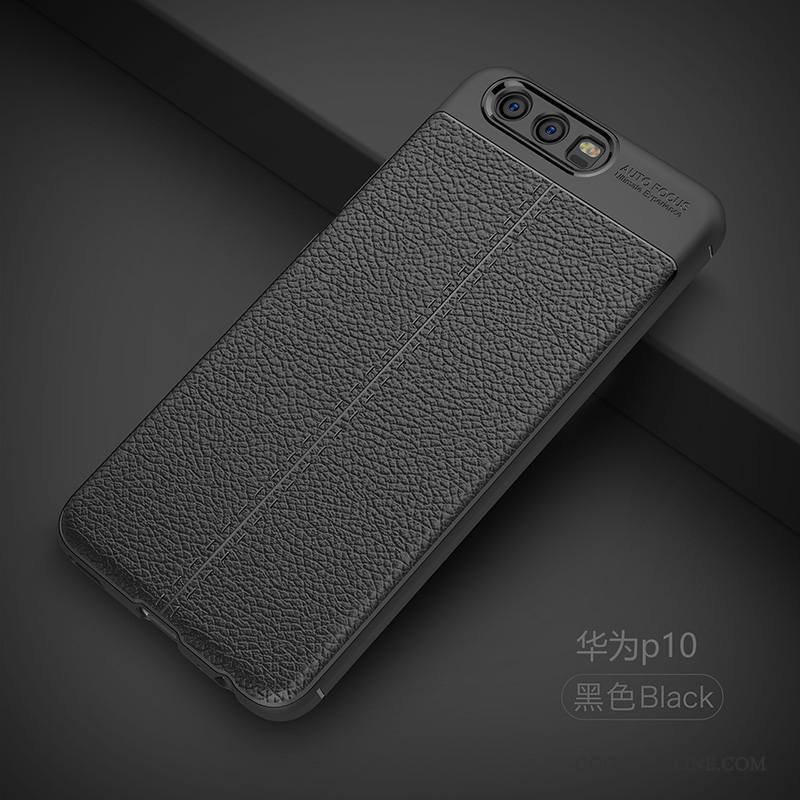 Huawei P10 Sentir Silicone Modèle Fleurie Tendance Personnalité Cuir Coque