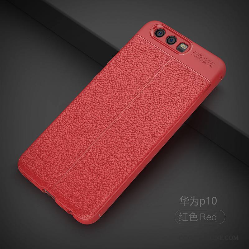 Huawei P10 Sentir Silicone Modèle Fleurie Tendance Personnalité Cuir Coque