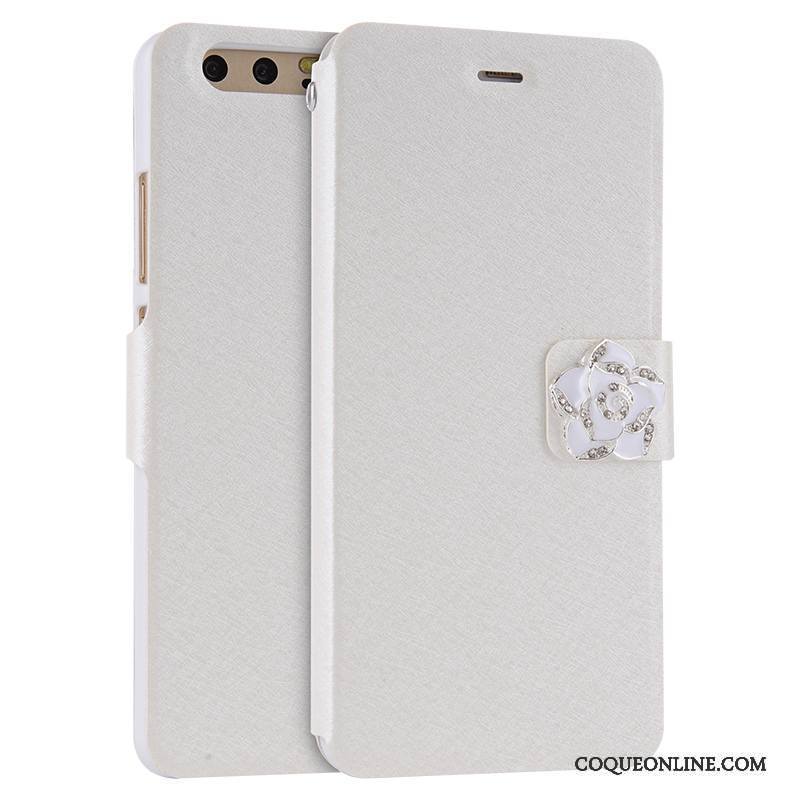 Huawei P10 Étui En Cuir Tendance Blanc Clamshell Nouveau Téléphone Portable Coque De Téléphone