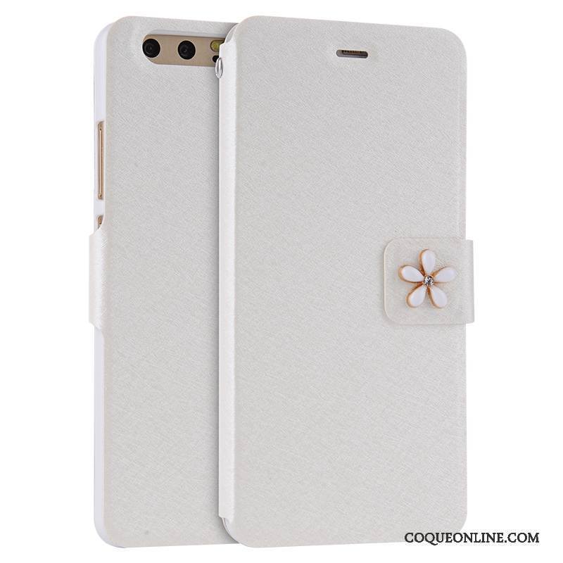 Huawei P10 Étui En Cuir Tendance Blanc Clamshell Nouveau Téléphone Portable Coque De Téléphone