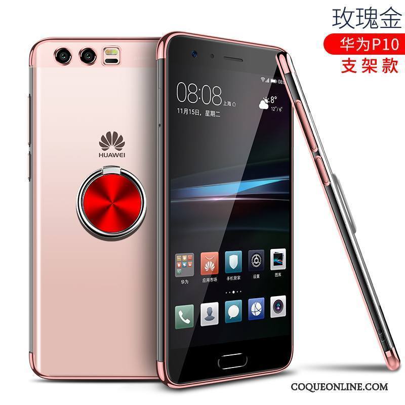 Huawei P10 Étui Placage Protection Fluide Doux Silicone Coque De Téléphone Tout Compris