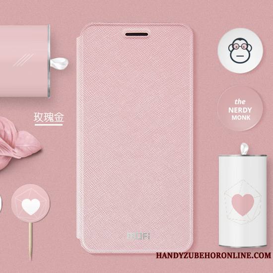 Huawei P20 Coque Personnalité Clamshell Or Rose Silicone Mode Marque De Tendance Étui