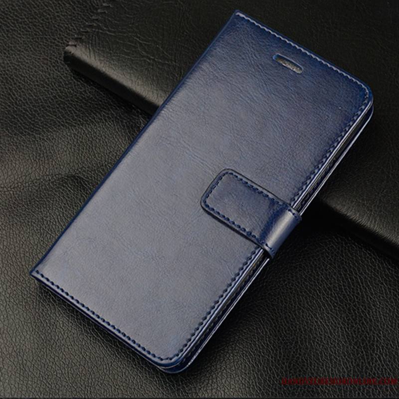 Huawei P20 Lite Bleu Jeunesse Étui En Cuir Coque De Téléphone Housse