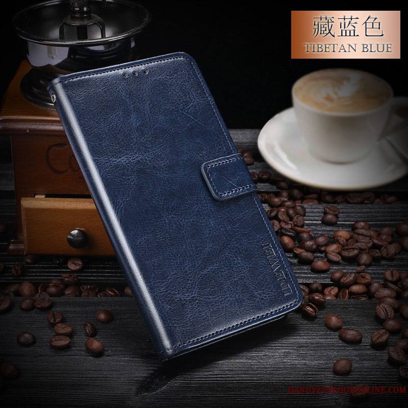 Huawei P20 Lite Coque De Téléphone Étui Étui En Cuir Portefeuille Housse Protection