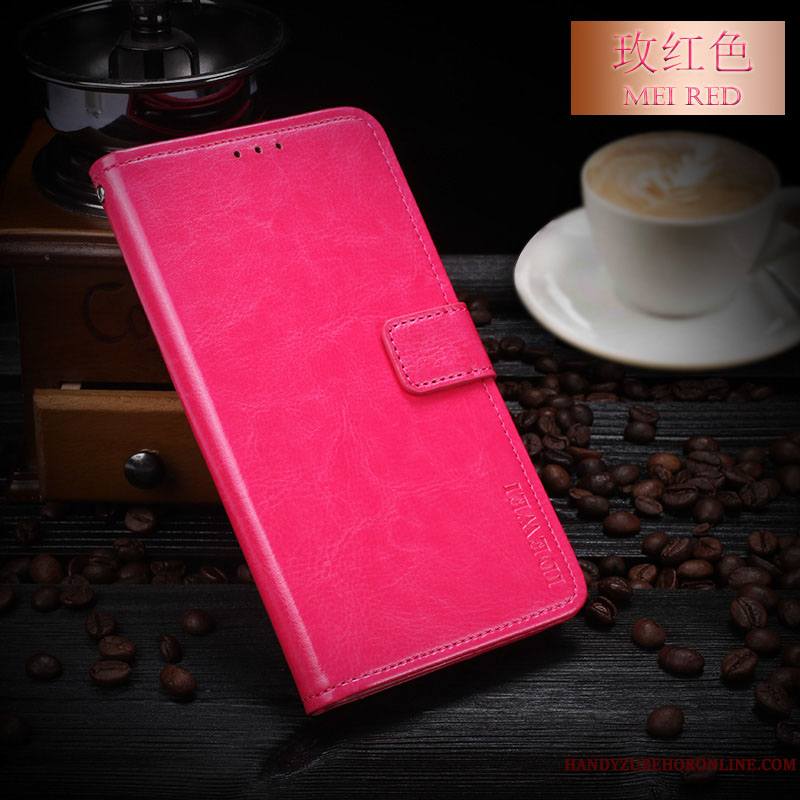 Huawei P20 Lite Coque De Téléphone Étui Étui En Cuir Portefeuille Housse Protection