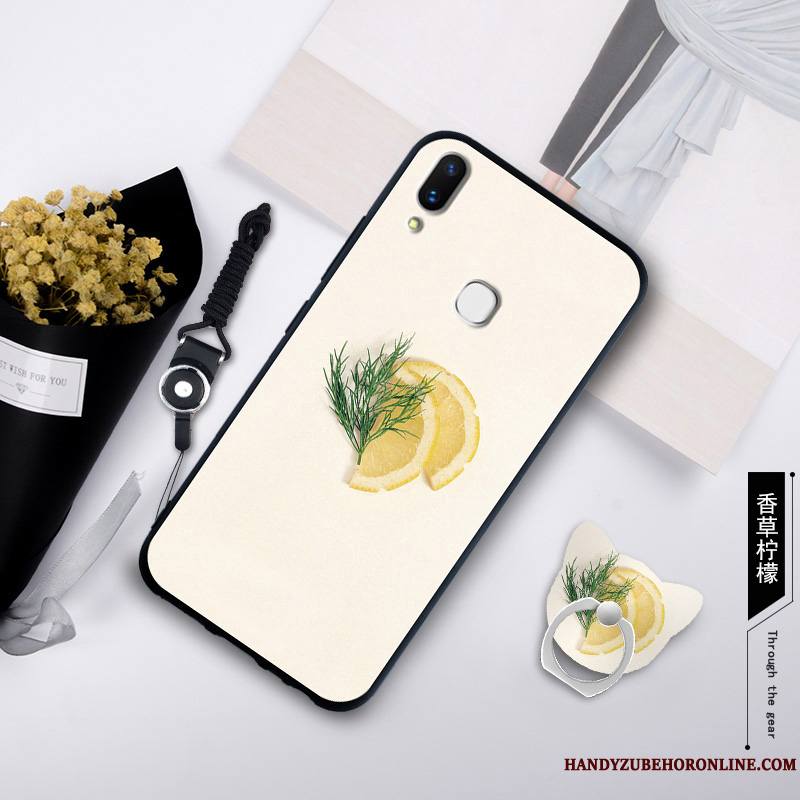 Huawei P20 Lite Coque Fluide Doux Protection Noir Jeunesse Étui De Téléphone