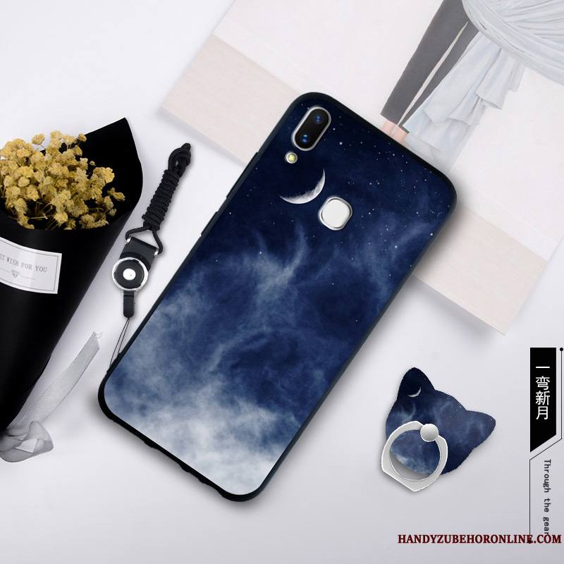 Huawei P20 Lite Coque Fluide Doux Protection Noir Jeunesse Étui De Téléphone