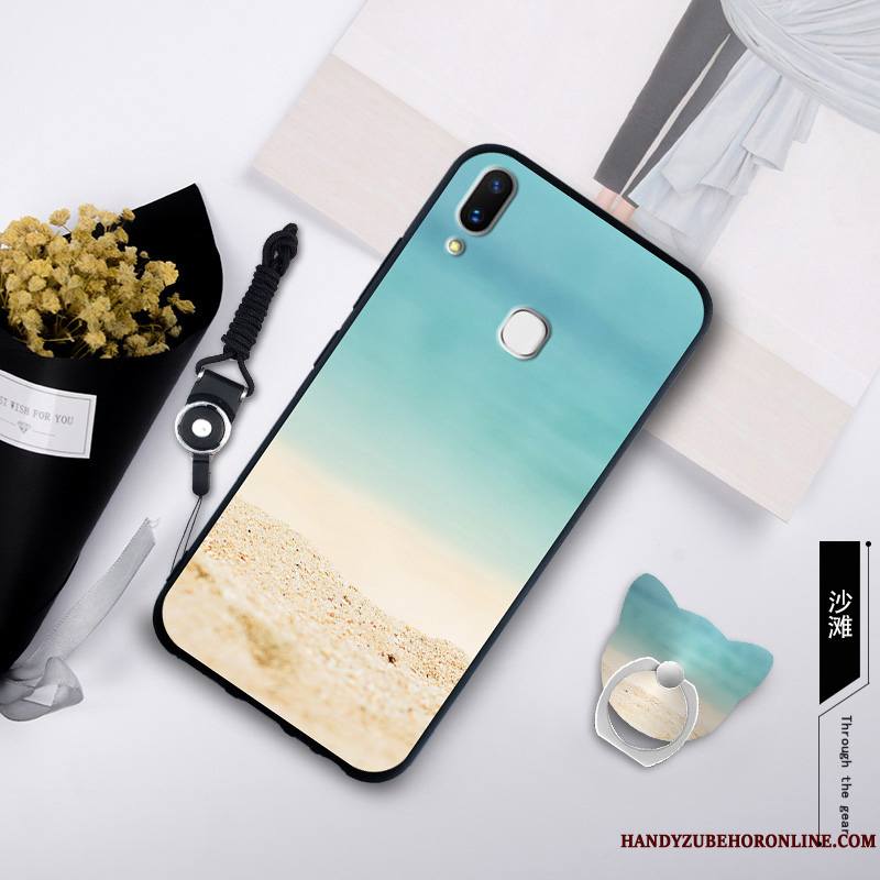 Huawei P20 Lite Coque Fluide Doux Protection Noir Jeunesse Étui De Téléphone