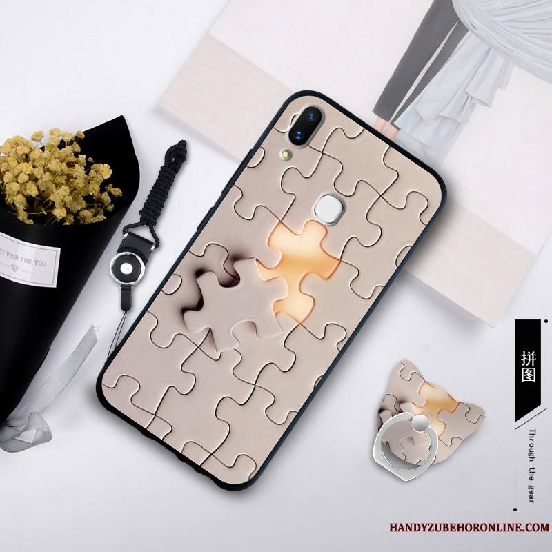 Huawei P20 Lite Coque Fluide Doux Protection Noir Jeunesse Étui De Téléphone