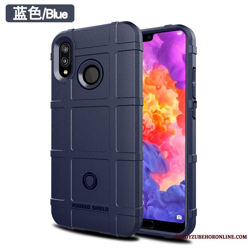 Huawei P20 Lite Incassable Coque De Téléphone Étui Fluide Doux Téléphone Portable Silicone Créatif