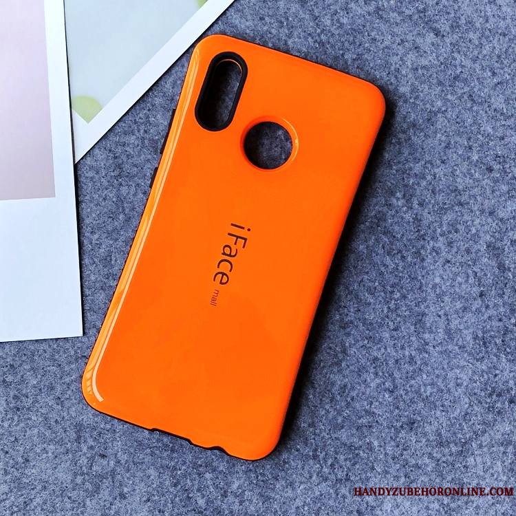 Huawei P20 Lite Protection Orange Coque De Téléphone Petit Étui Incassable Tout Compris