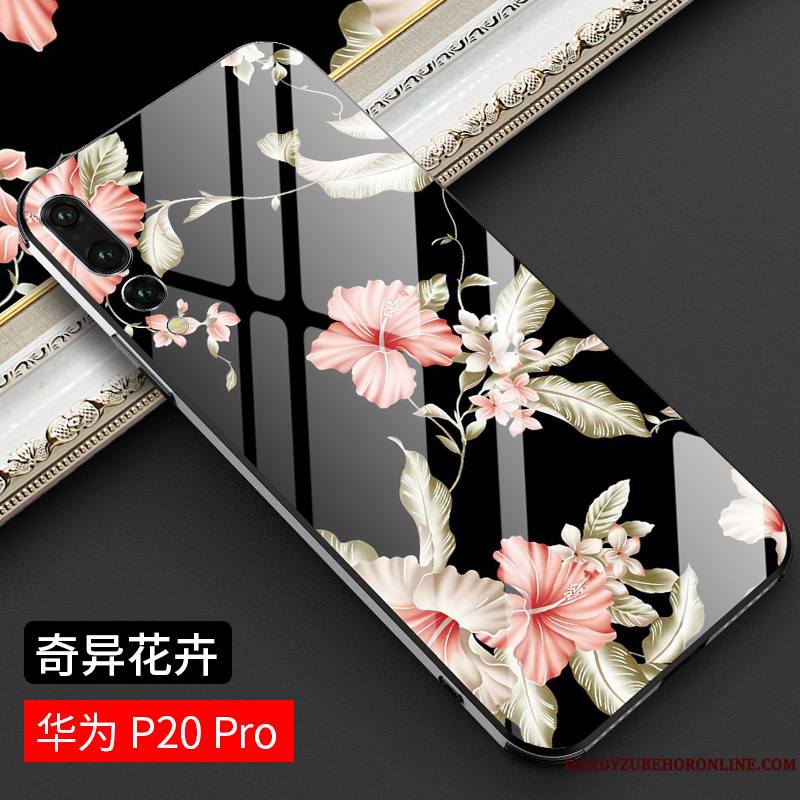 Huawei P20 Pro Coque Mode Étui Tendance Luxe Violet Très Mince Protection