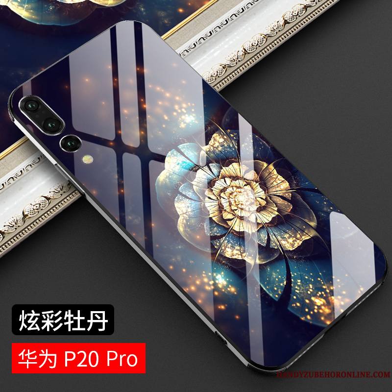 Huawei P20 Pro Coque Mode Étui Tendance Luxe Violet Très Mince Protection