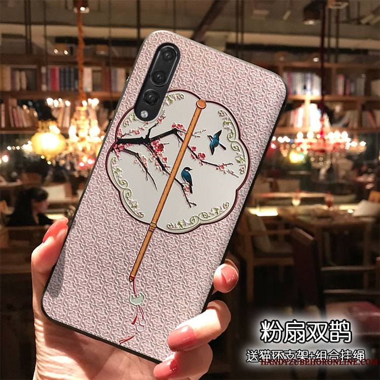 Huawei P20 Pro Mode Style Chinois Coque De Téléphone Vintage Tout Compris Personnalité Jeunesse