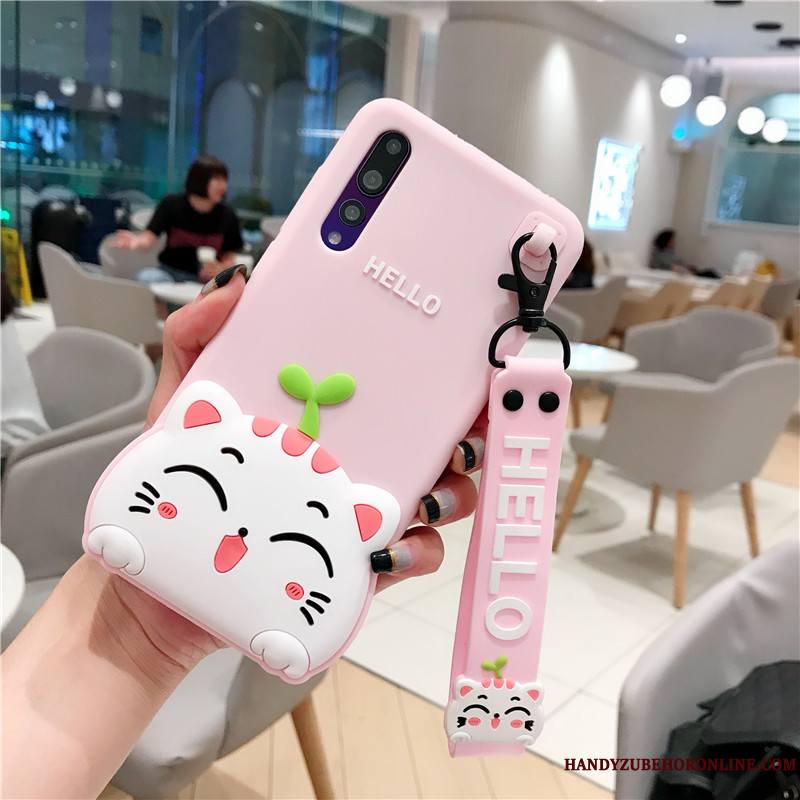 coque silicone rose huawei p20