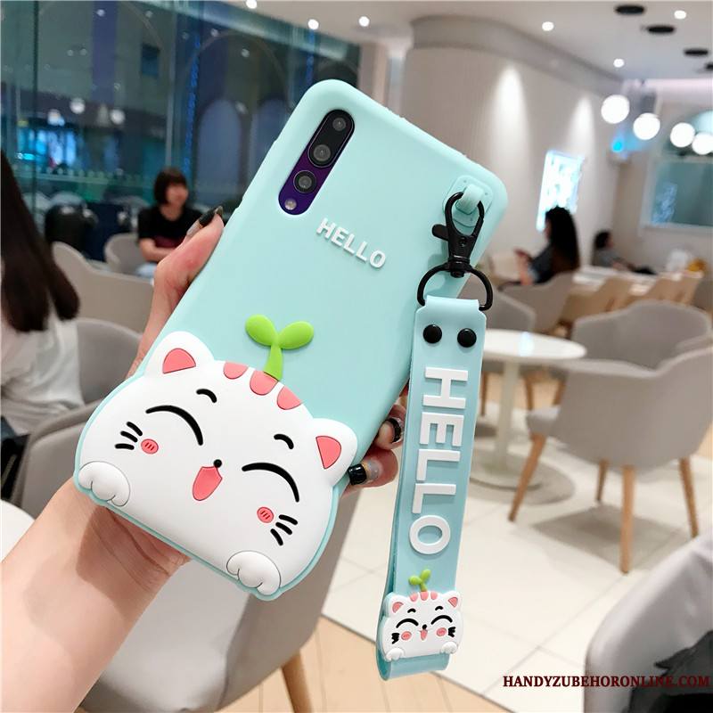 Huawei P20 Pro Rose Coque De Téléphone Marque De Tendance Personnalité Étui Silicone Fluide Doux