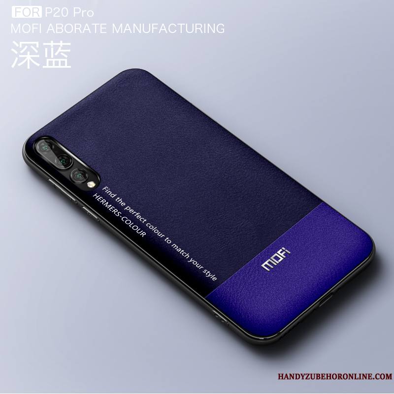 Huawei P20 Pro Silicone Téléphone Portable Cuir Légères Coque De Téléphone Tout Compris