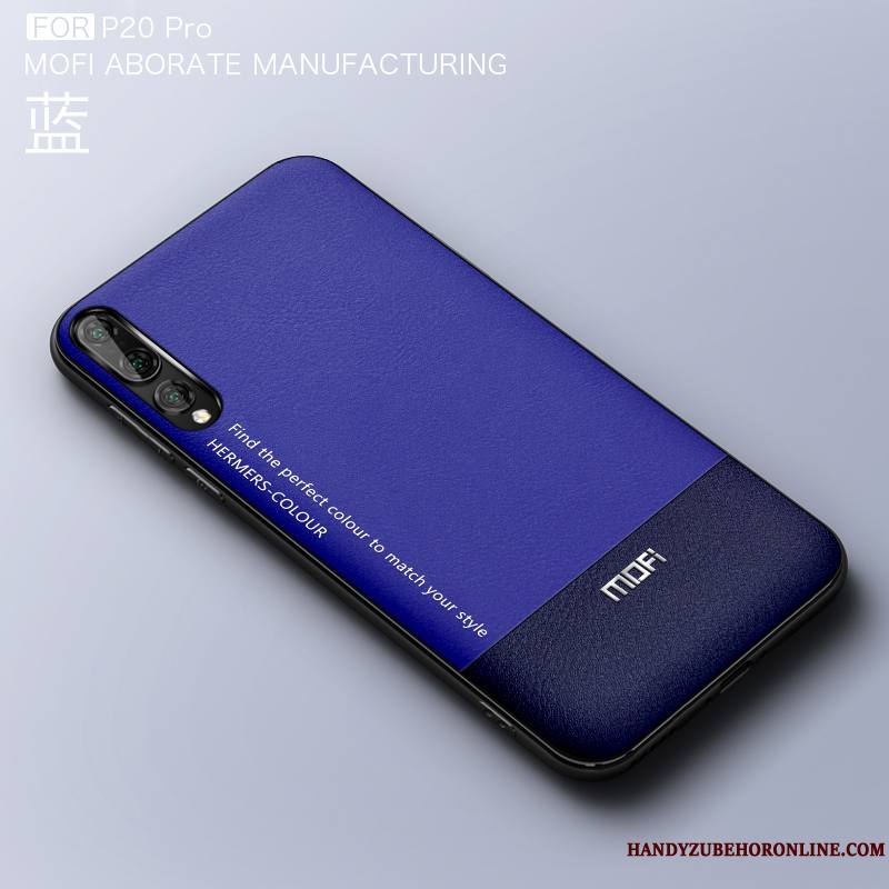 Huawei P20 Pro Silicone Téléphone Portable Cuir Légères Coque De Téléphone Tout Compris