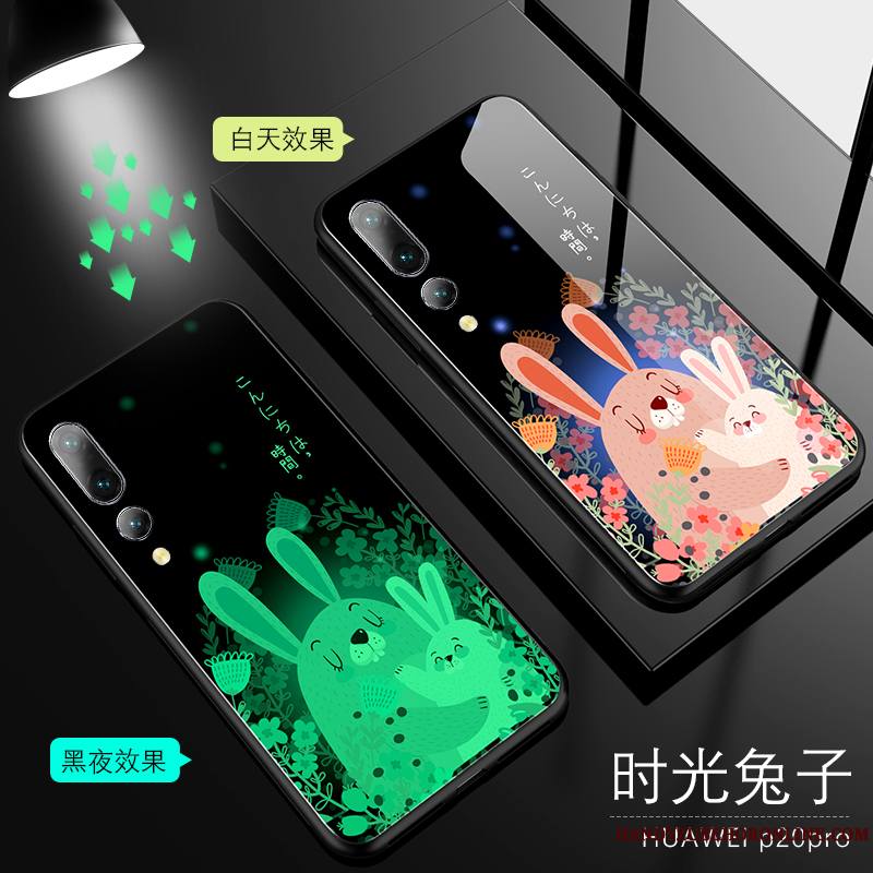 Huawei P20 Pro Tout Compris Amoureux Protection Coque De Téléphone Silicone Lumineuses Très Mince