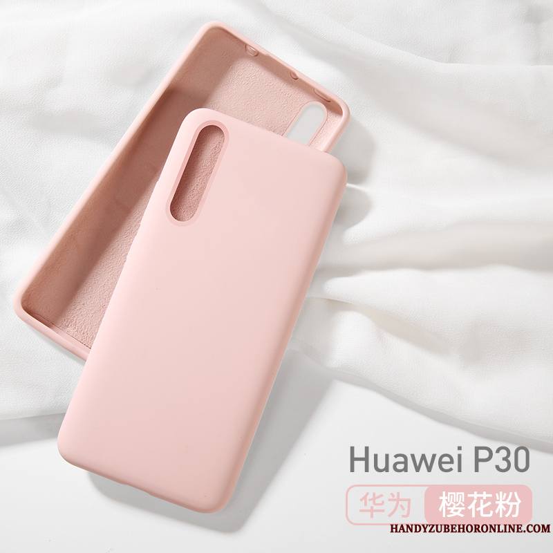 Huawei P30 Clair Tout Compris Incassable Créatif Net Rouge Vent Coque De Téléphone