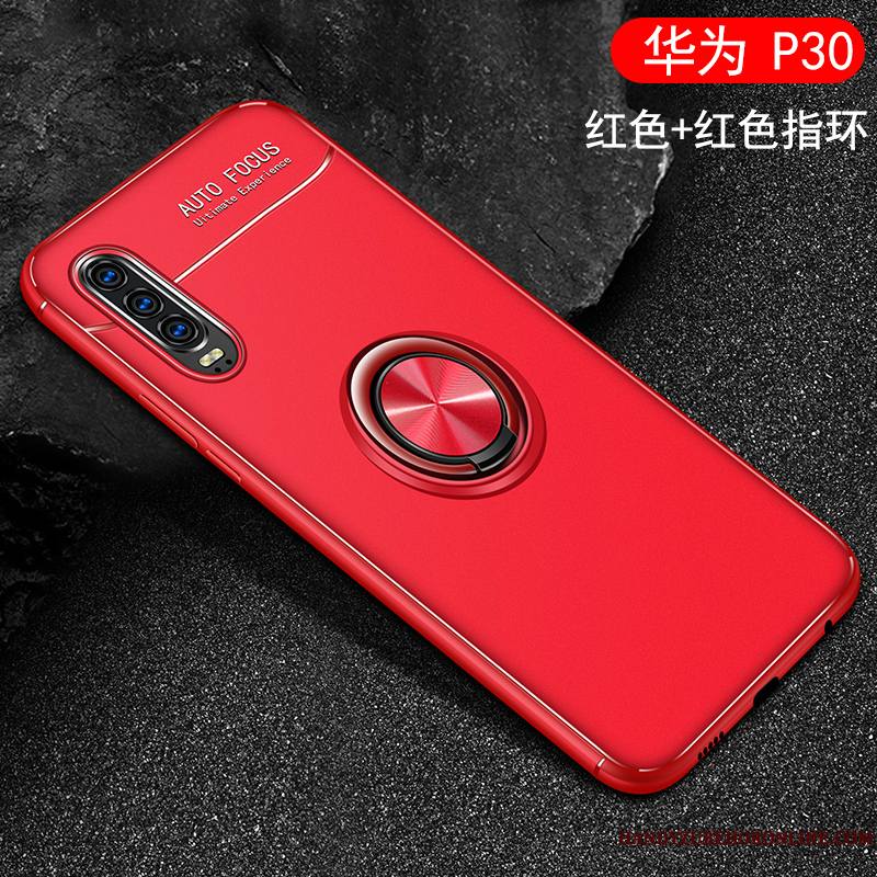 Huawei P30 Coque Personnalité Très Mince Net Rouge Luxe Tout Compris Protection Créatif
