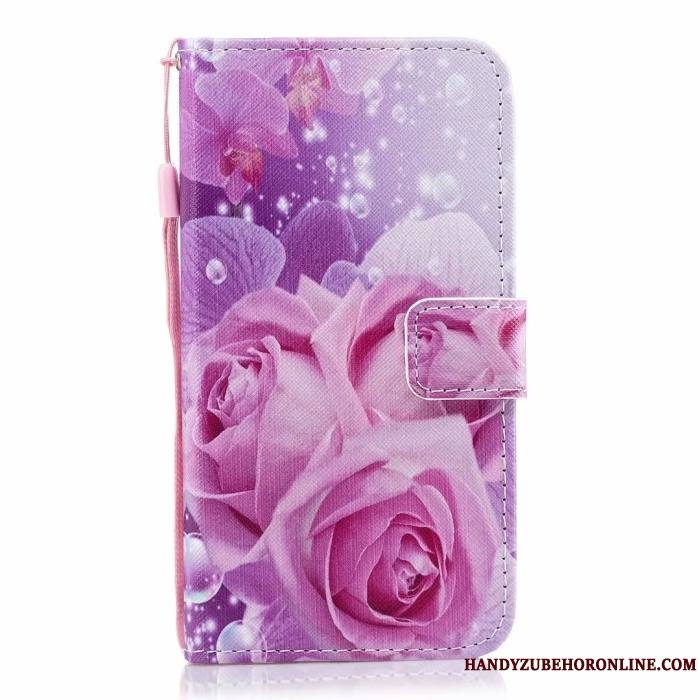 Huawei P30 Coque Tout Compris Incassable Dessin Animé Peinture Étui Silicone Rose