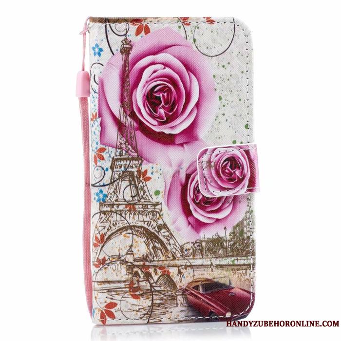 Huawei P30 Coque Tout Compris Incassable Dessin Animé Peinture Étui Silicone Rose