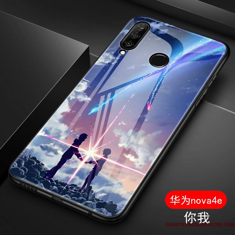 Huawei P30 Lite Charmant Nouveau Vent Incassable Protection Coque De Téléphone Silicone