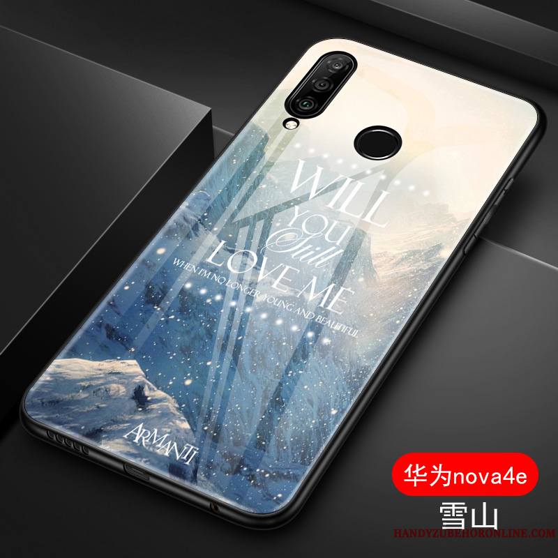 Huawei P30 Lite Charmant Nouveau Vent Incassable Protection Coque De Téléphone Silicone