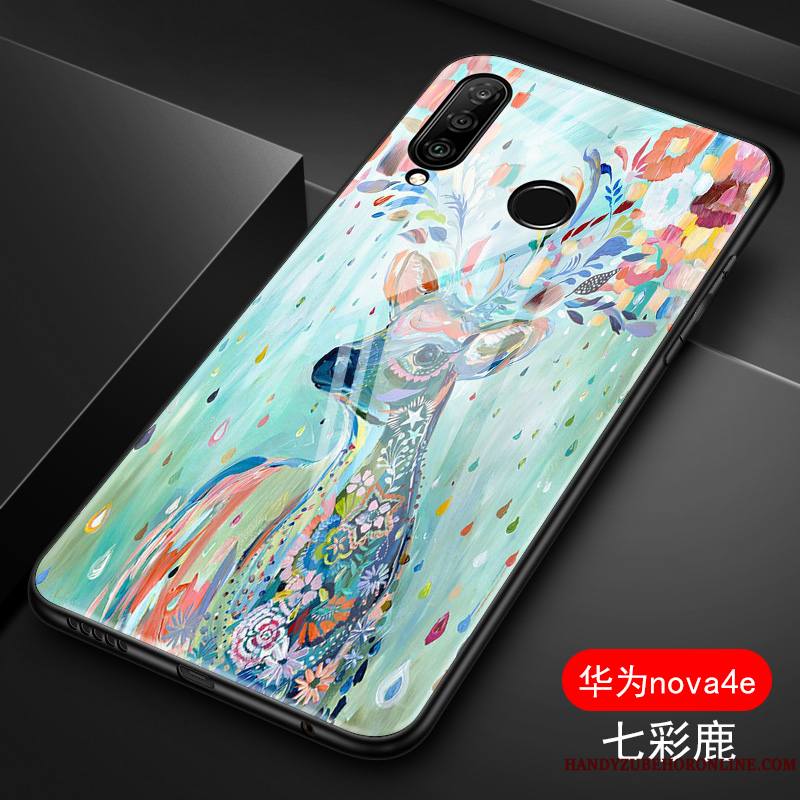 Huawei P30 Lite Charmant Nouveau Vent Incassable Protection Coque De Téléphone Silicone