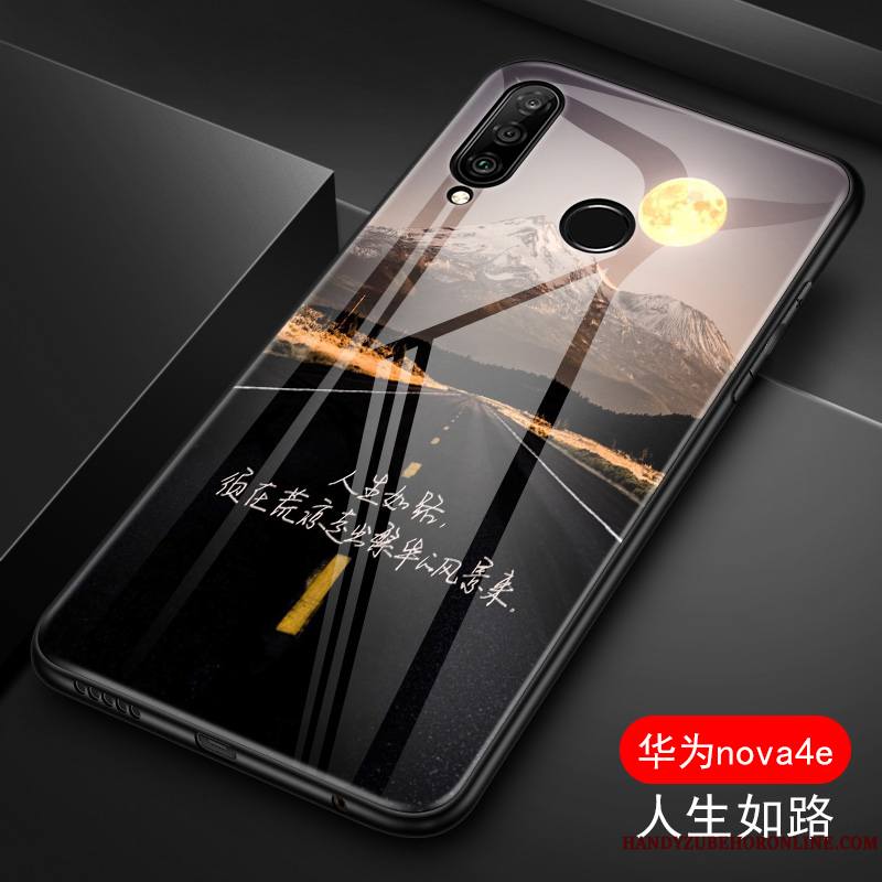 Huawei P30 Lite Charmant Nouveau Vent Incassable Protection Coque De Téléphone Silicone