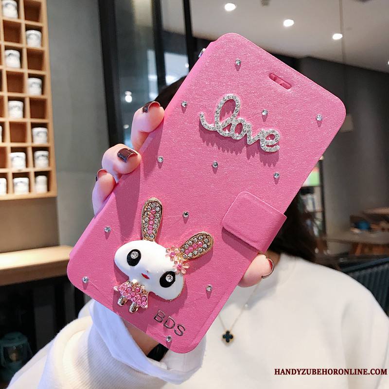 Huawei P30 Lite Coque Protection Incassable Ornements Suspendus Nouveau Étui En Cuir Dessin Animé Marque De Tendance