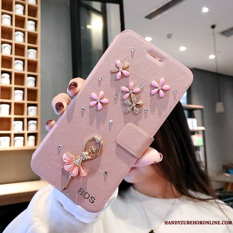 Huawei P30 Lite Coque Protection Incassable Ornements Suspendus Nouveau Étui En Cuir Dessin Animé Marque De Tendance