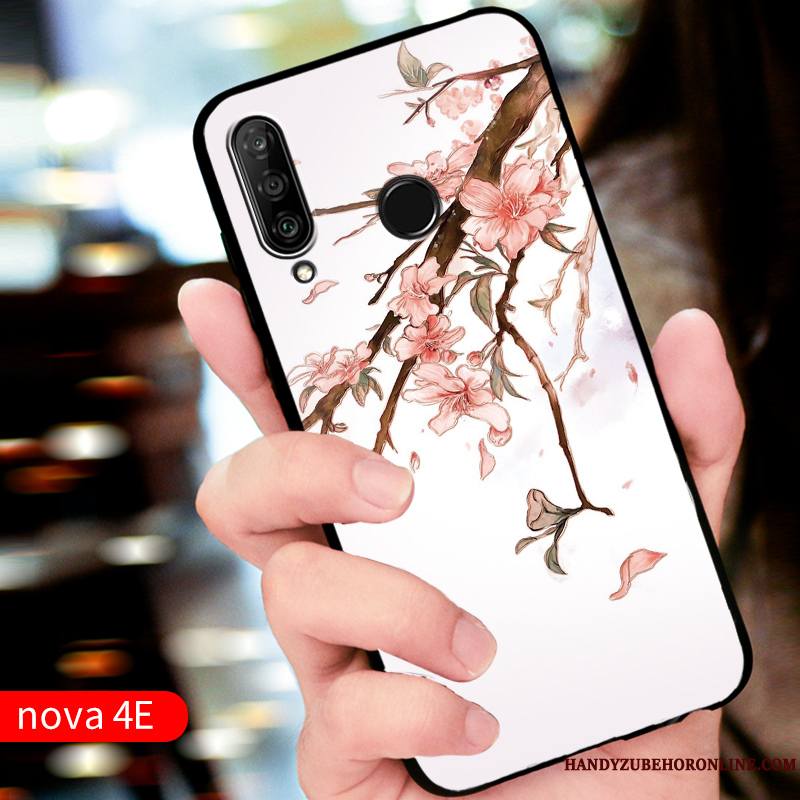 Huawei P30 Lite Incassable Silicone Coque De Téléphone Protection Étui Rouge Personnalisé