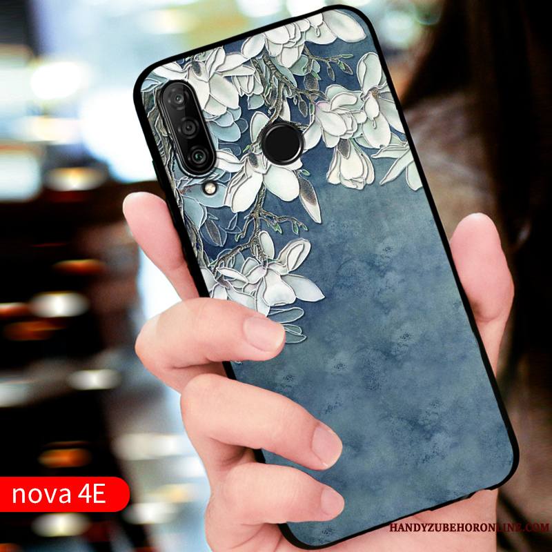 Huawei P30 Lite Incassable Silicone Coque De Téléphone Protection Étui Rouge Personnalisé