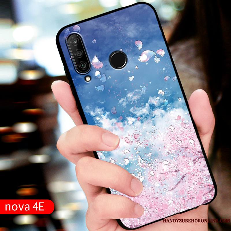 Huawei P30 Lite Incassable Silicone Coque De Téléphone Protection Étui Rouge Personnalisé