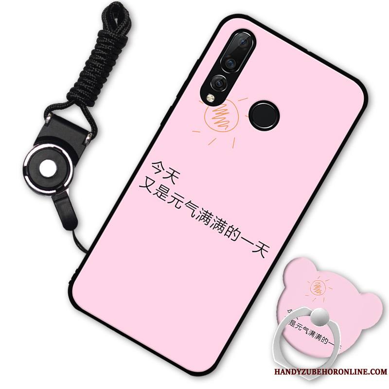 Huawei P30 Lite Noir Silicone Coque De Téléphone Nouveau Incassable Fluide Doux