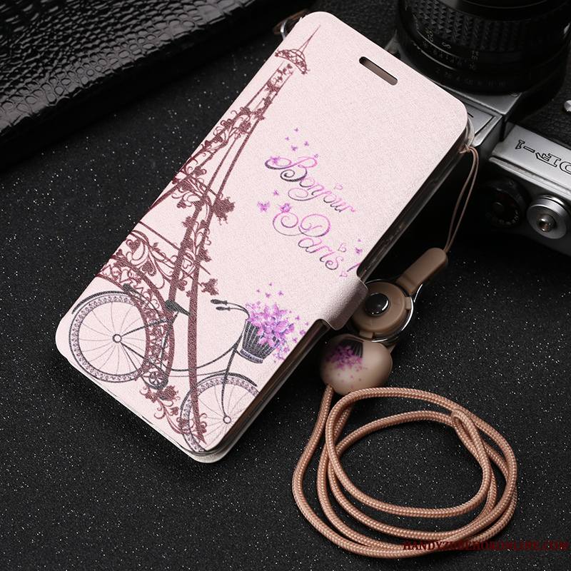 Huawei P30 Lite Ornements Suspendus Housse Étui Rose Protection Coque De Téléphone