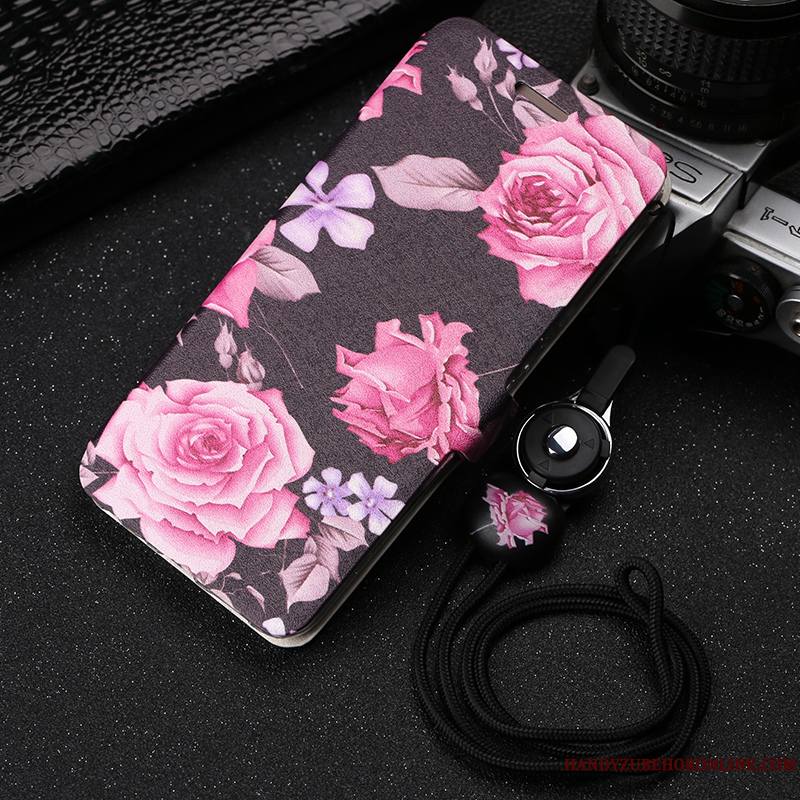 Huawei P30 Lite Ornements Suspendus Housse Étui Rose Protection Coque De Téléphone