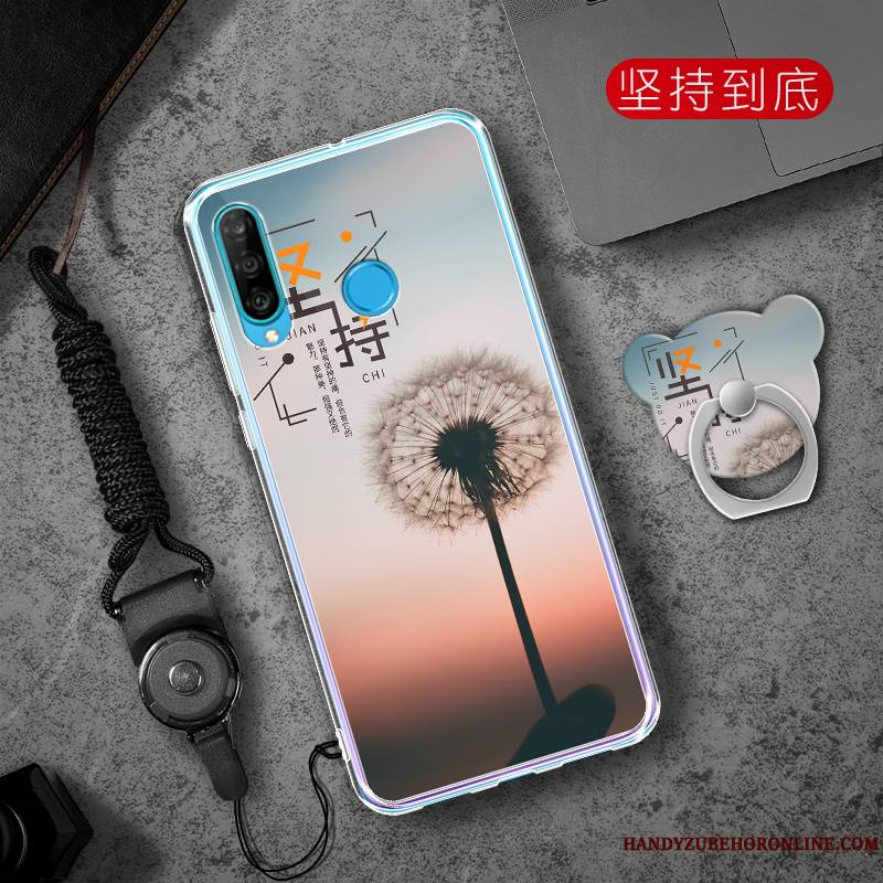 Huawei P30 Lite Rose Coque De Téléphone Téléphone Portable Tendance Tout Compris Étui Personnalité