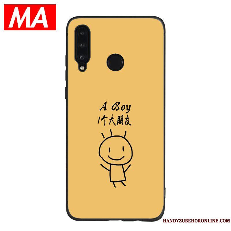 Huawei P30 Lite Simple Étui Silicone Charmant Coque De Téléphone Petit Fluide Doux