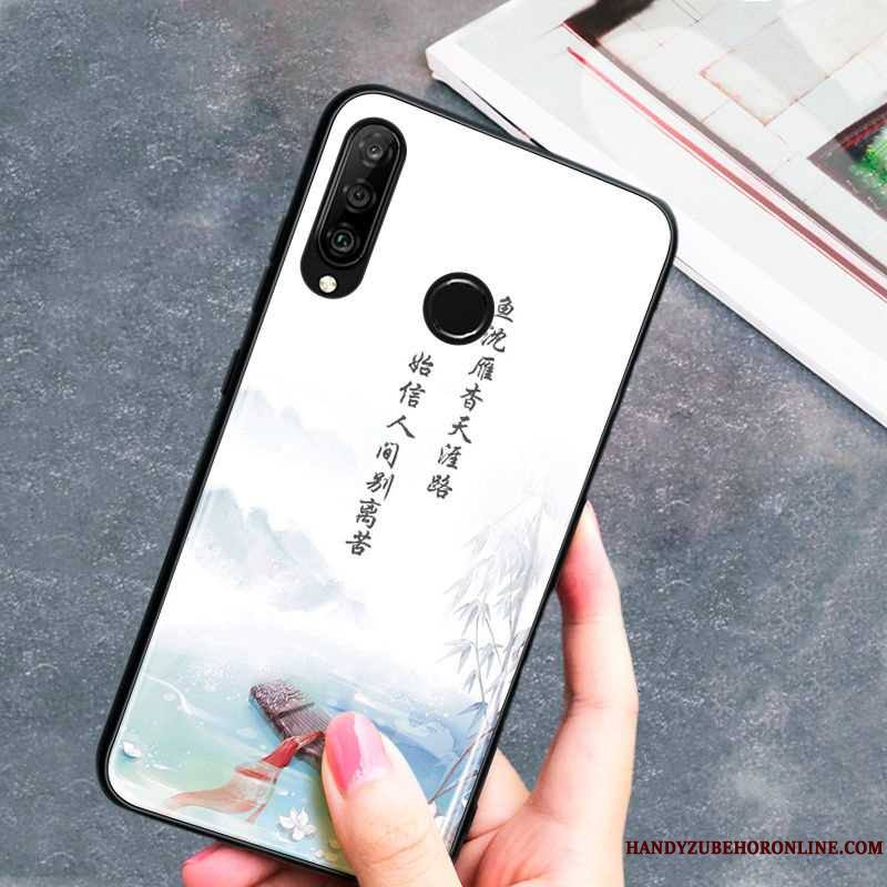 Huawei P30 Lite Vert Personnalité Tendance Téléphone Portable Coque Étui Verre