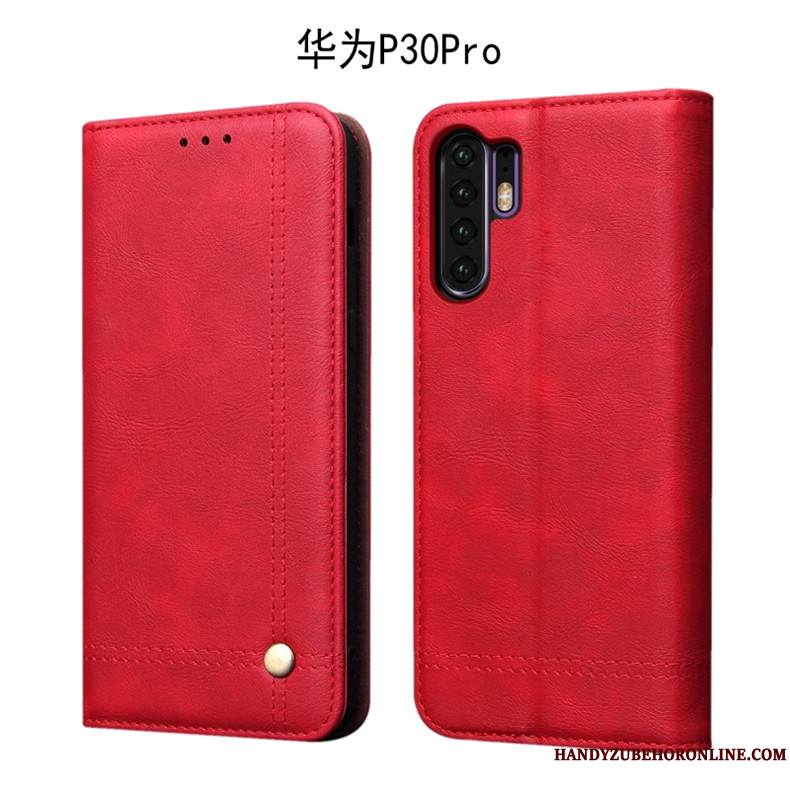 Huawei P30 Pro Coque Protection Incassable Étui Housse Fluide Doux Tout Compris Foncé