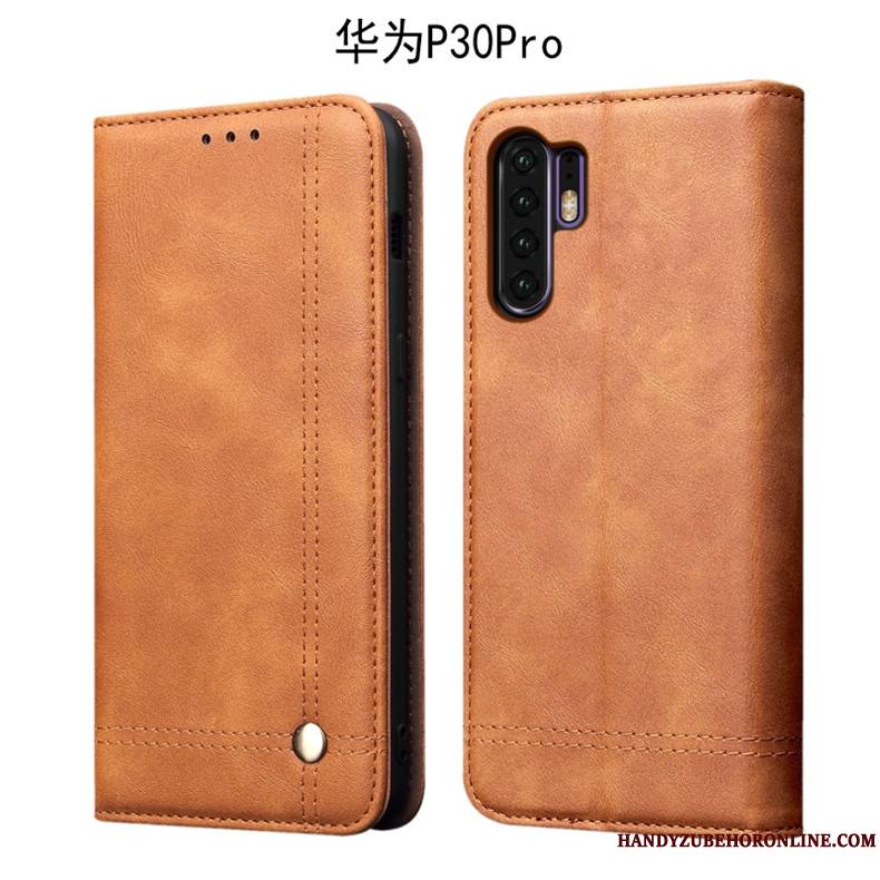 Huawei P30 Pro Coque Protection Incassable Étui Housse Fluide Doux Tout Compris Foncé